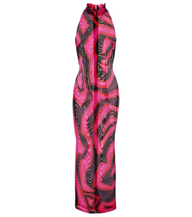 Labirinto halterneck maxi dress