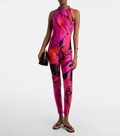 PUCCI Orchidee halterneck jumpsuit | Thumbnail 3