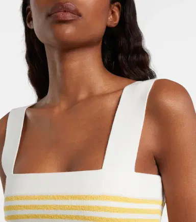 Posse Ari striped crop top | Thumbnail 4