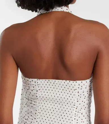 Posse Edie polka-dot halterneck midi dress | Thumbnail 4 Posse Edie polka-dot halterneck midi dress | Thumbnail 4