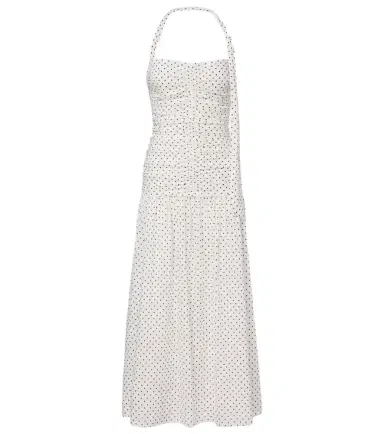 Posse Edie polka-dot halterneck midi dress | Thumbnail 1 Posse Edie polka-dot halterneck midi dress | Thumbnail 1