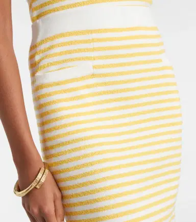 Posse Ari striped pencil skirt | Thumbnail 2