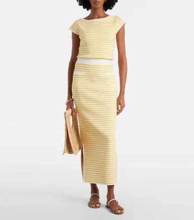 Posse Ari striped pencil skirt | Thumbnail 3