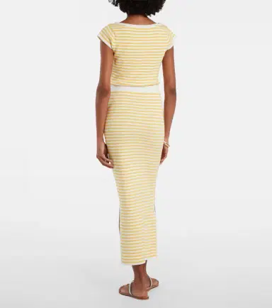 Posse Ari striped pencil skirt | Thumbnail 4
