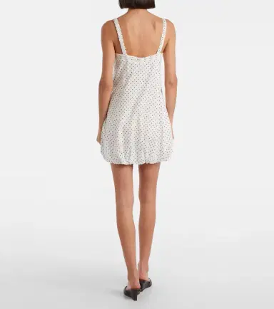 Posse Sky polka-dot balloon minidress | Thumbnail 2