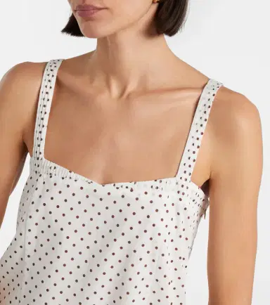 Posse Sky polka-dot balloon minidress | Thumbnail 5