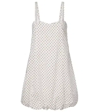 Posse Sky polka-dot balloon minidress | Thumbnail 1