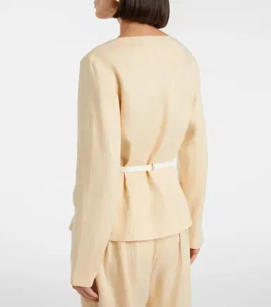 Posse Pamela belted linen jacket | Thumbnail 6 Posse Pamela belted linen jacket | Thumbnail 6