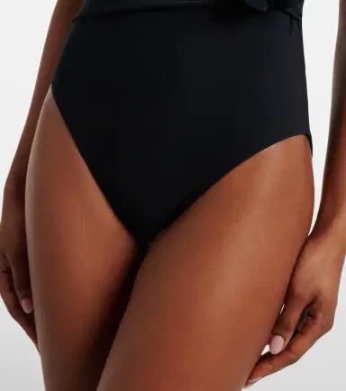 Karla Colletto Rosetta floral-appliqué swimsuit | Thumbnail 4