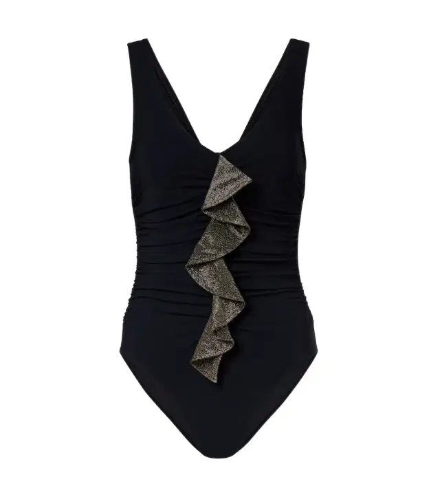 Karla Colletto Helena ruffled swimsuit