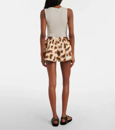 Christopher Esber Printed cotton shorts | Thumbnail 5