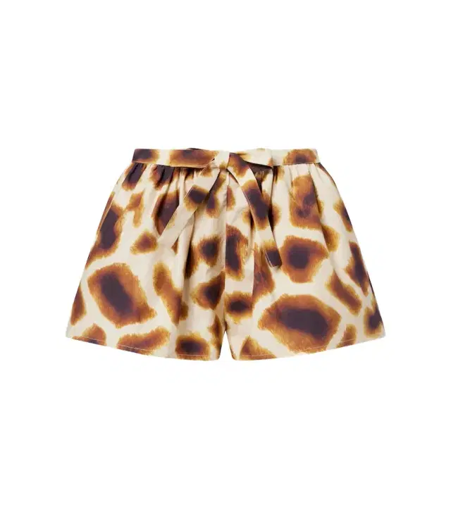 Christopher Esber Printed cotton shorts
