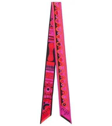 Pucci Iride silk twill scarf | Thumbnail 1
