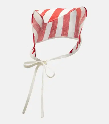 Posse Pamela striped linen head wrap | Thumbnail 3 Posse Pamela striped linen head wrap | Thumbnail 3