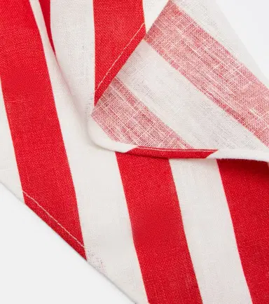 Posse Pamela striped linen head wrap | Thumbnail 4 Posse Pamela striped linen head wrap | Thumbnail 4