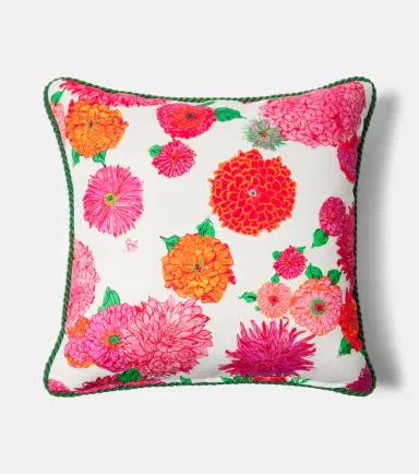 La DoubleJ Bright Blooms floral cushion | Thumbnail 2