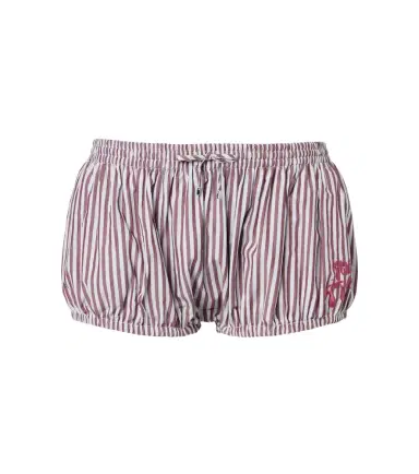 The Attico Striped cotton shorts | Thumbnail 1