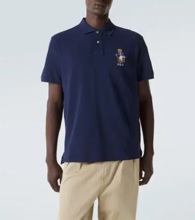 Polo Ralph Lauren Polo Bear cotton piqué polo shirt | Thumbnail 3 Polo Ralph Lauren Polo Bear cotton piqué polo shirt | Thumbnail 3