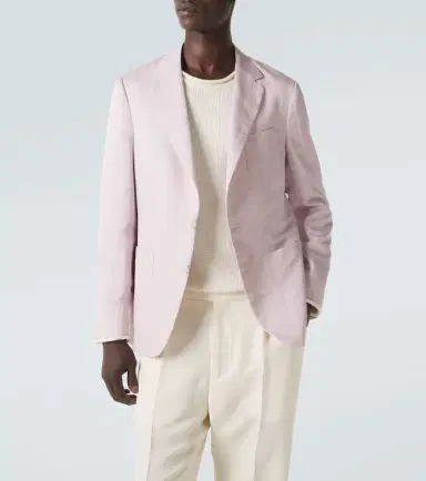 Canali Linen and silk blazer | Thumbnail 3 Canali Linen and silk blazer | Thumbnail 3