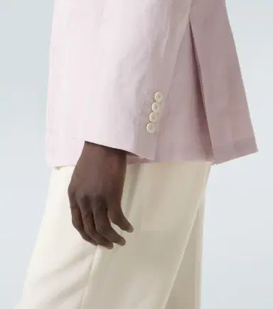Canali Linen and silk blazer | Thumbnail 4 Canali Linen and silk blazer | Thumbnail 4