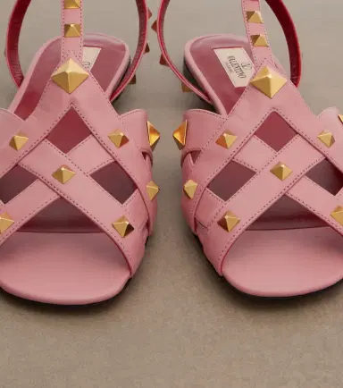 Valentino Garavani Rockstud leather slingback sandals | Thumbnail 2 Valentino Garavani Rockstud leather slingback sandals | Thumbnail 2