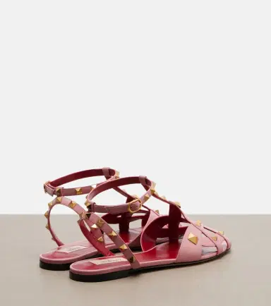 Valentino Garavani Rockstud leather slingback sandals | Thumbnail 3 Valentino Garavani Rockstud leather slingback sandals | Thumbnail 3