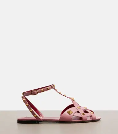Valentino Garavani Rockstud leather slingback sandals | Thumbnail 4 Valentino Garavani Rockstud leather slingback sandals | Thumbnail 4