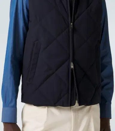 Canali Quilted puffer vest | Thumbnail 3