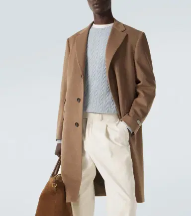 Canali Single-breasted wool coat | Thumbnail 2
