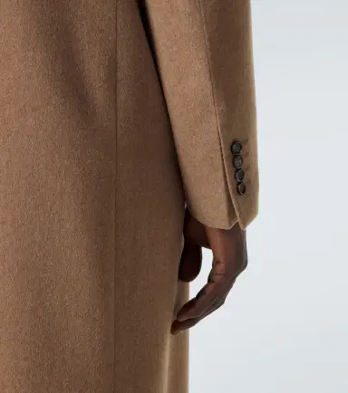 Canali Single-breasted wool coat | Thumbnail 5