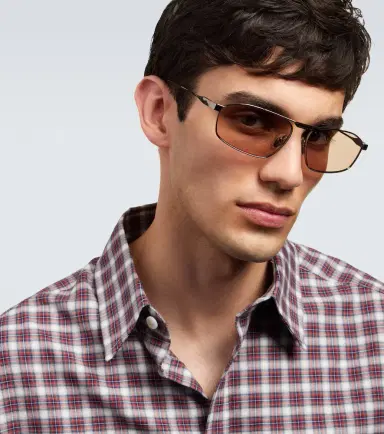 Balenciaga Tag 3.0 aviator sunglasses | Thumbnail 3