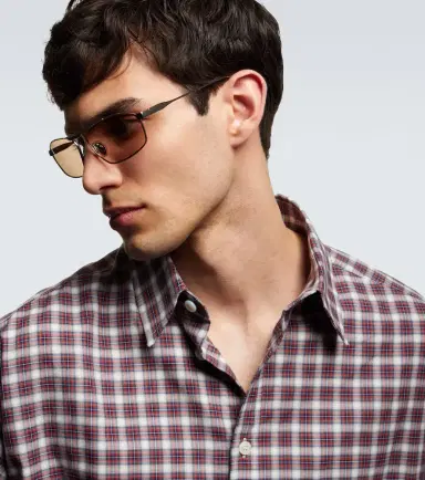 Balenciaga Tag 3.0 aviator sunglasses | Thumbnail 4