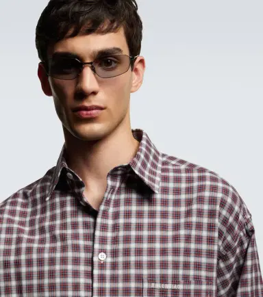 Balenciaga Invisible 2.0 rectangular sunglasses | Thumbnail 3