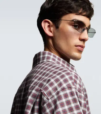 Balenciaga Invisible 2.0 rectangular sunglasses | Thumbnail 4