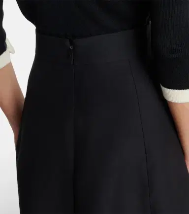 Valentino VGold Crepe Couture midi skirt | Thumbnail 5