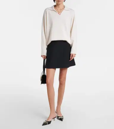 Valentino Cashmere polo sweater | Thumbnail 4