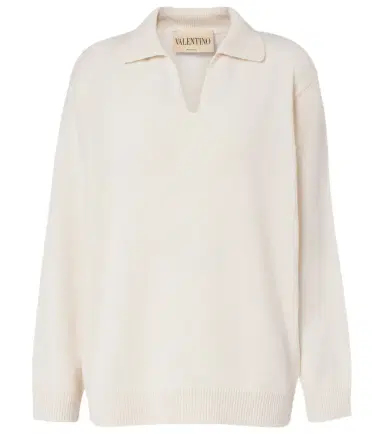 Valentino Cashmere polo sweater | Thumbnail 1