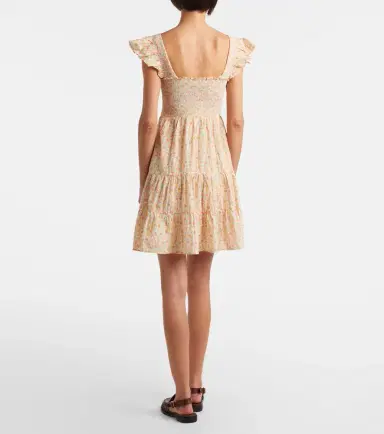 Rixo Sideny floral cotton minidress | Thumbnail 5
