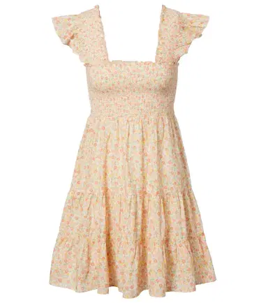 Rixo Sideny floral cotton minidress | Thumbnail 1