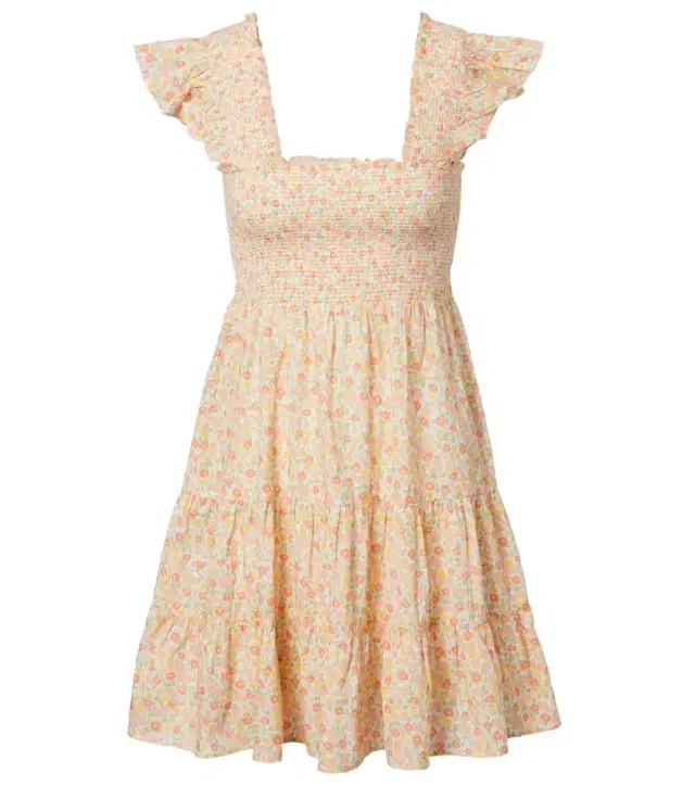Rixo Sideny floral cotton minidress