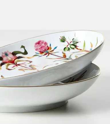 L'Objet Grand Tour Medium porcelain platter | Thumbnail 3