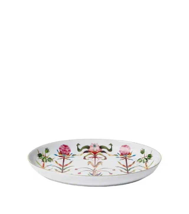 L'Objet Grand Tour Medium porcelain platter