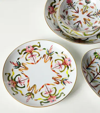 L'Objet Grand Tour porcelain dinner plate | Thumbnail 2