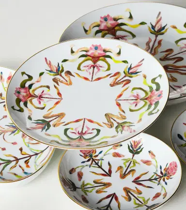 L'Objet Grand Tour porcelain dinner plate | Thumbnail 4