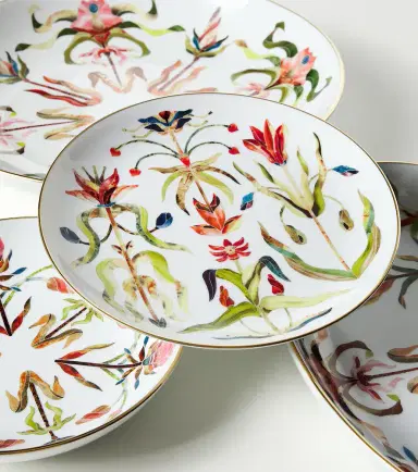 L'Objet Grand Tour porcelain dessert plate | Thumbnail 2