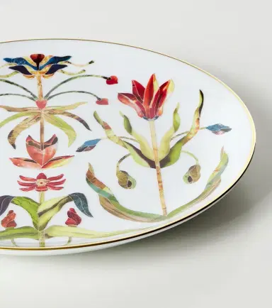 L'Objet Grand Tour porcelain dessert plate | Thumbnail 3