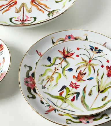 L'Objet Grand Tour porcelain dessert plate | Thumbnail 4