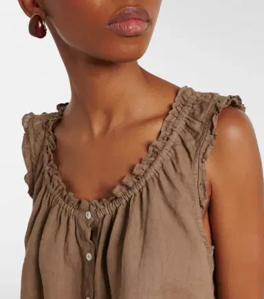Velvet Tana linen top | Thumbnail 2