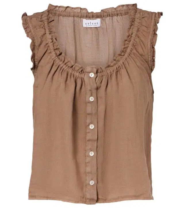 Velvet Tana linen top