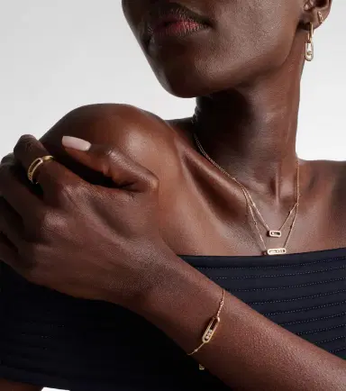 Messika Baby Move 18kt gold bracelet with diamonds | Thumbnail 2 Messika Baby Move 18kt gold bracelet with diamonds | Thumbnail 2